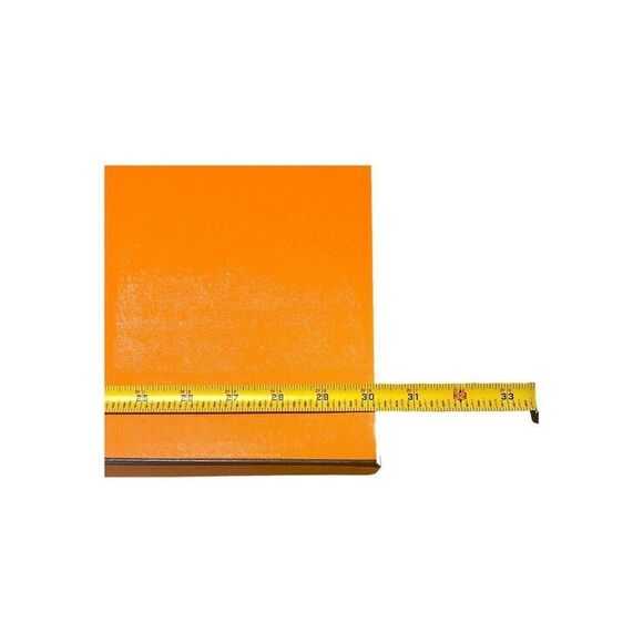 Hermes Large Flat Empty Box W/ Tissue Ribbon 30”x15”x2”Gift Set Large Scarf Tie - Picture 9 of 11